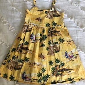 Hawaiian girls dress size 6-8